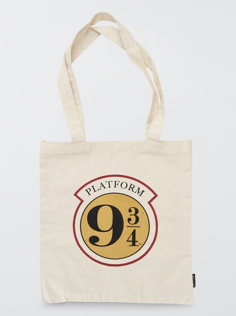 Totebag 'Harry Potter' BEIGE - Kiabi