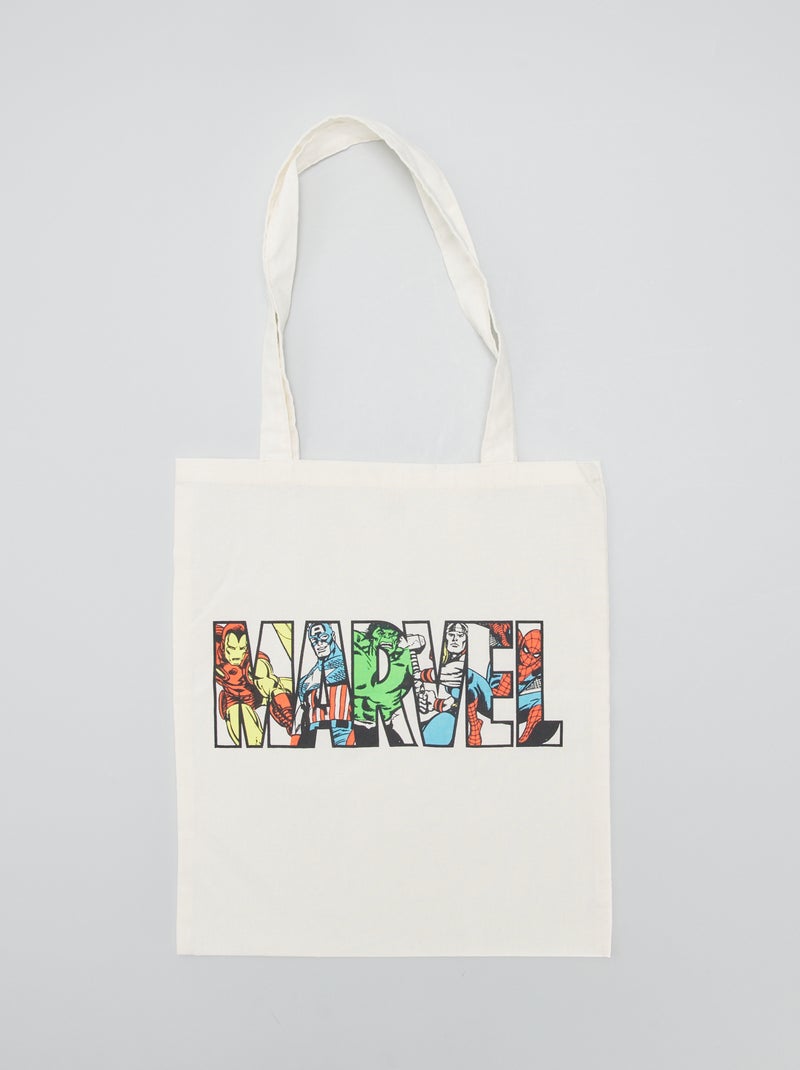 Totebag 'Los Vengadores' BLANCO - Kiabi
