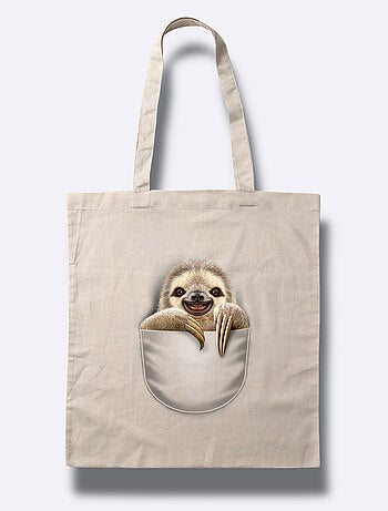 Totebag POCKET SLOTH