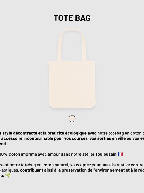 Totebag XMAS CAT - Kiabi