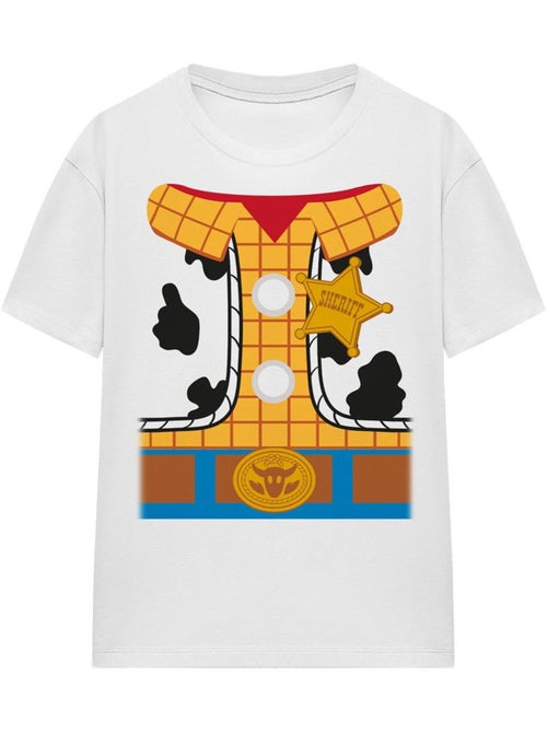 Toy Story - Camiseta de Woody Diseño Disfraz para Mujer - Kiabi