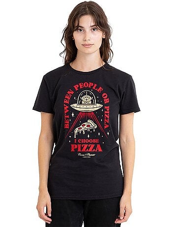 Toy Story - Camiseta Pizza Or People para Adultos Unisex