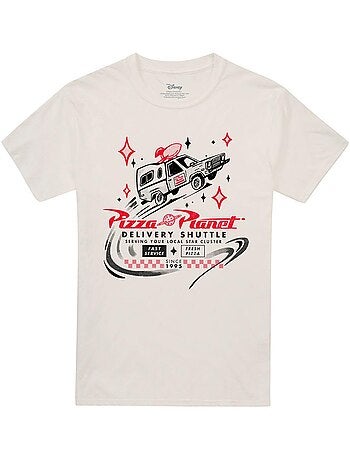 Toy Story - Camiseta Pizza Planet Delivery para Adultos Unisex