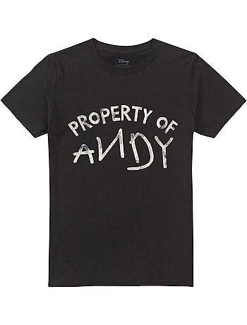 Toy Story - Camiseta Property Of Andy para Adultos Unisex