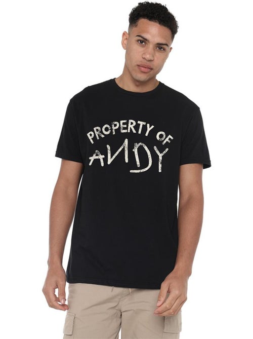 Toy Story - Camiseta Property Of Andy para Adultos Unisex - Kiabi Toy Story - Camiseta Property Of Andy para Adultos Unisex - Kiabi