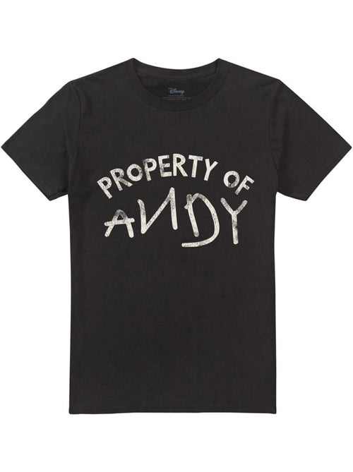 Toy Story - Camiseta Property Of Andy para Adultos Unisex - Kiabi Toy Story - Camiseta Property Of Andy para Adultos Unisex - Kiabi