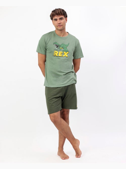TOY STORY Pijama Manga Corta Nervousaurus para Hombre - Kiabi