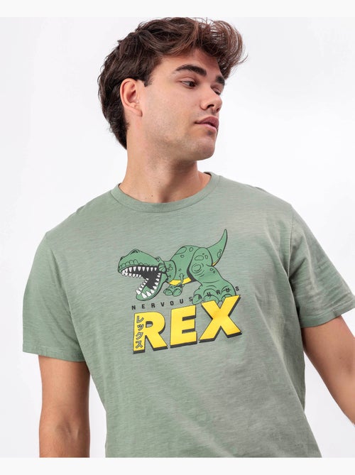 TOY STORY Pijama Manga Corta Nervousaurus para Hombre - Kiabi