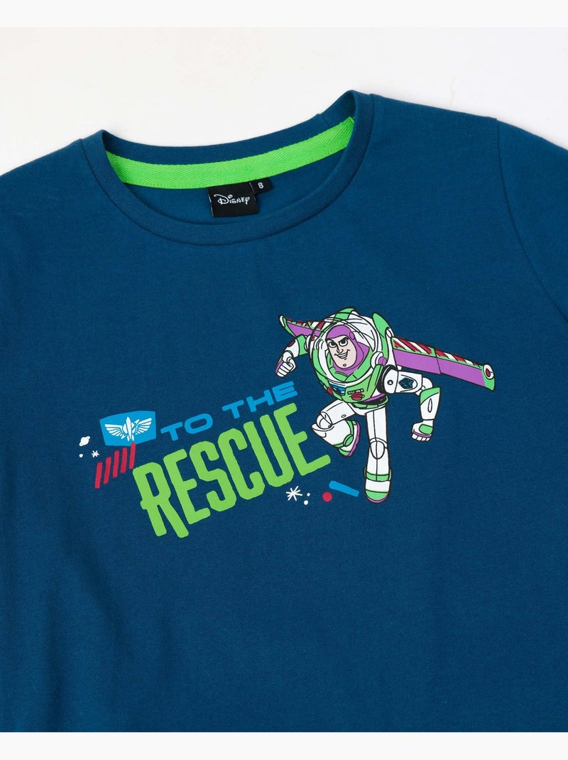 TOY STORY Pijama Manga Corta To The Rescue para Niño Azul - Kiabi