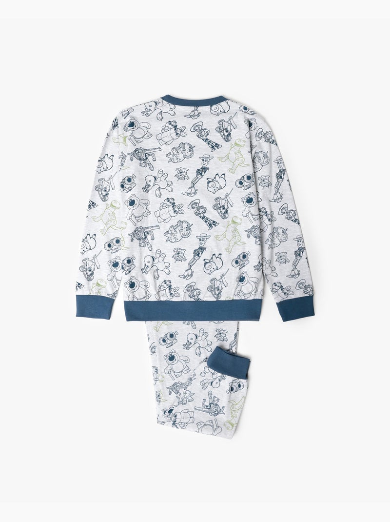 TOY STORY Pijama Manga Larga Totally Terrific para Niño Gris jaspeado - Kiabi