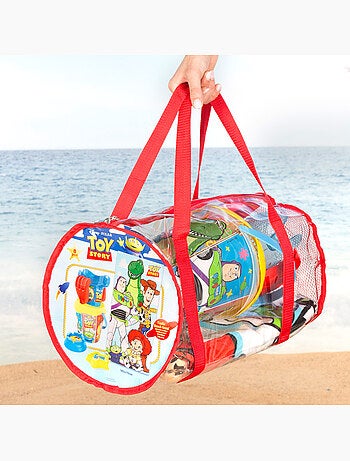 Toy story set cubo playa con accesorios toalla y bolsa