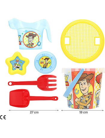Toy story set cubo playa con accesorios toalla y bolsa