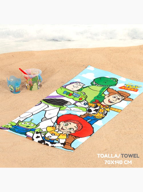Toy story set cubo playa con accesorios toalla y bolsa - Kiabi