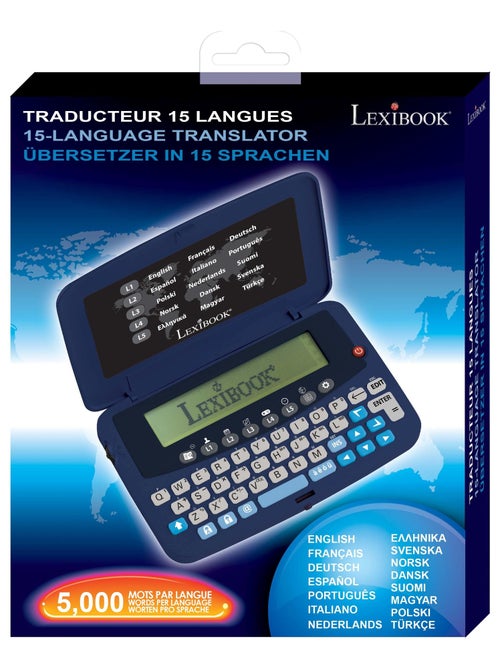 Traductor electr?nico de bolsillo 15 idiomas - Kiabi Traductor electr?nico de bolsillo 15 idiomas - Kiabi