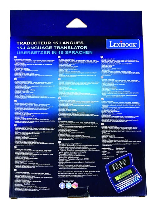 Traductor electrónico de bolsillo 15 idiomas - Kiabi