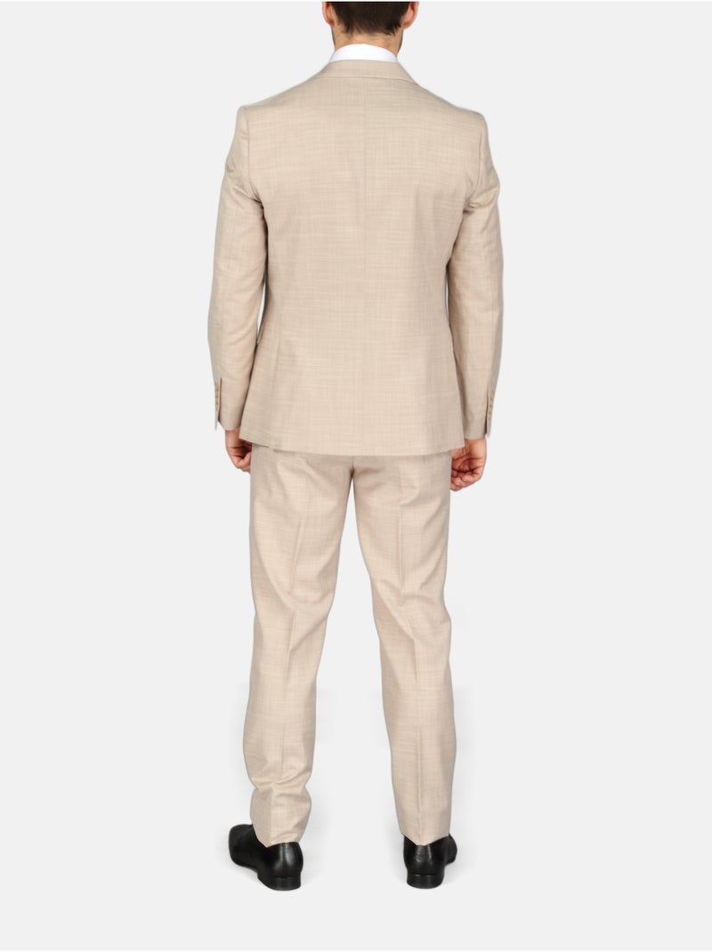 Traje Chelsea Ville de dos piezas - Bill Tornade Crema - Kiabi