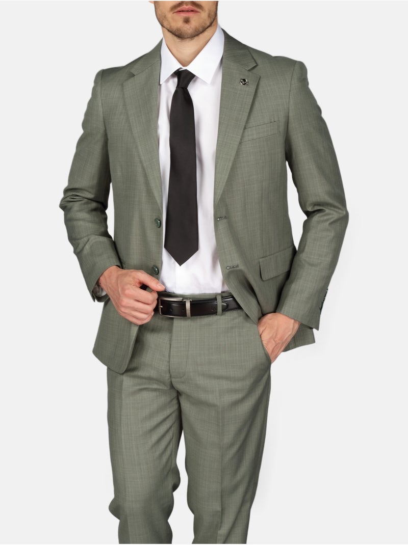 Traje Chelsea Ville de dos piezas - Bill Tornade Verde - Kiabi