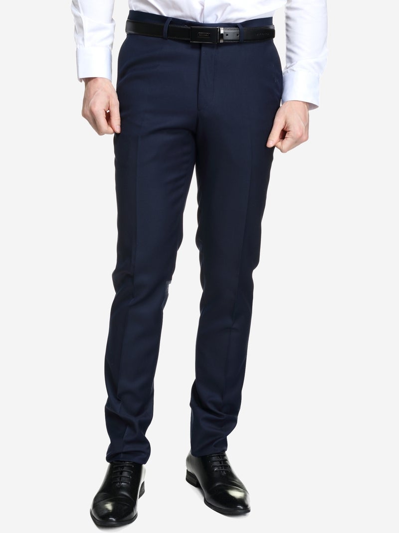 Traje Cónico delgado - Bill Tornade Azul oscuro - Kiabi