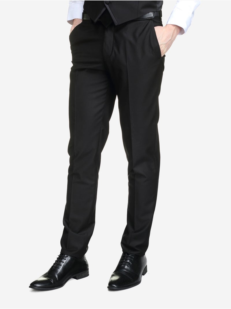 Traje Cónico delgado - Bill Tornade Negro - Kiabi