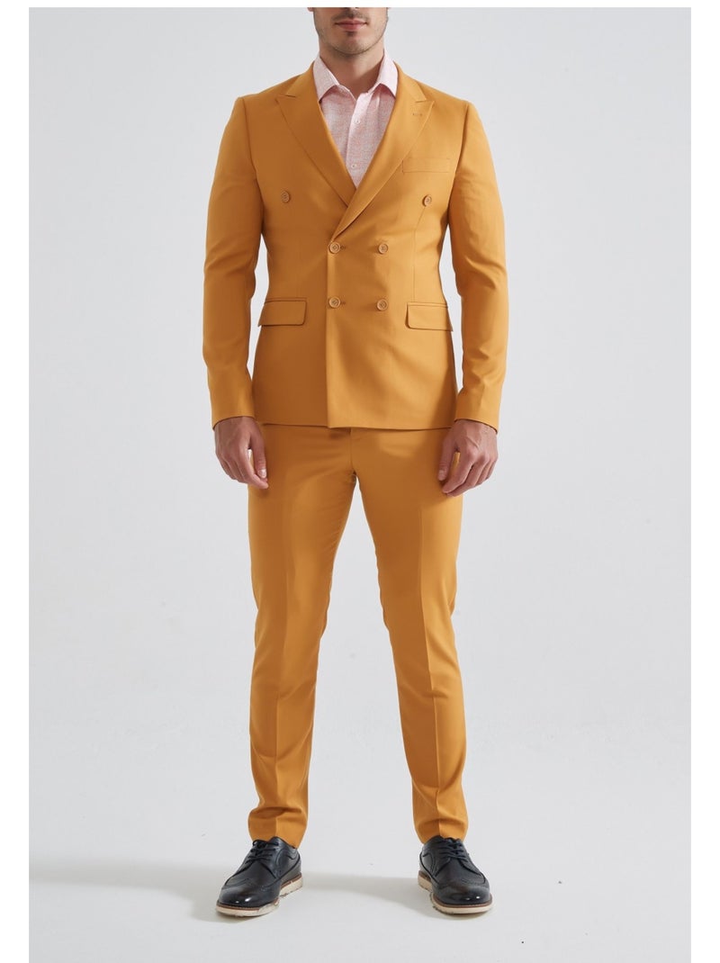Traje cruzado Kebello Amarillo - Kiabi