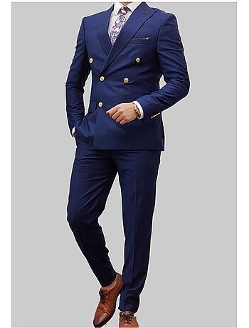 Traje cruzado Kebello