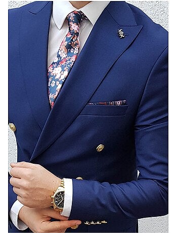 Traje cruzado Kebello