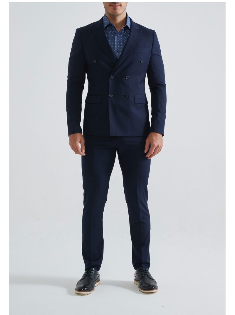 Traje cruzado Kebello Azul marino - Kiabi