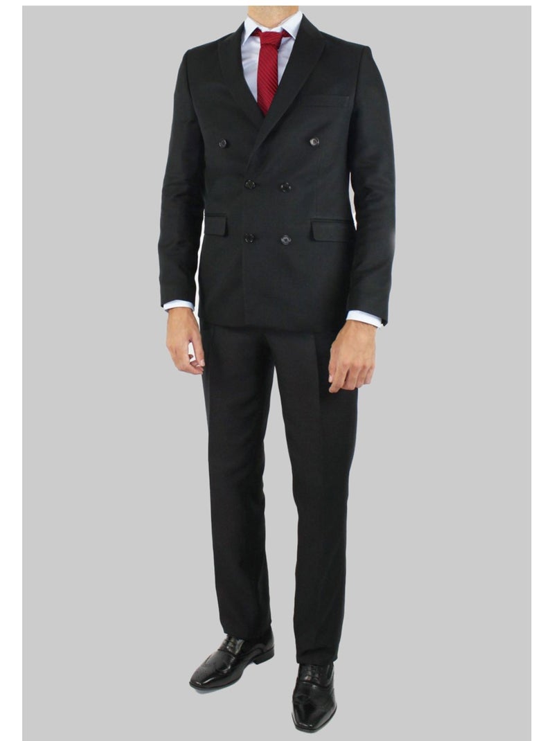 Traje cruzado Kebello Negro Negro - Kiabi