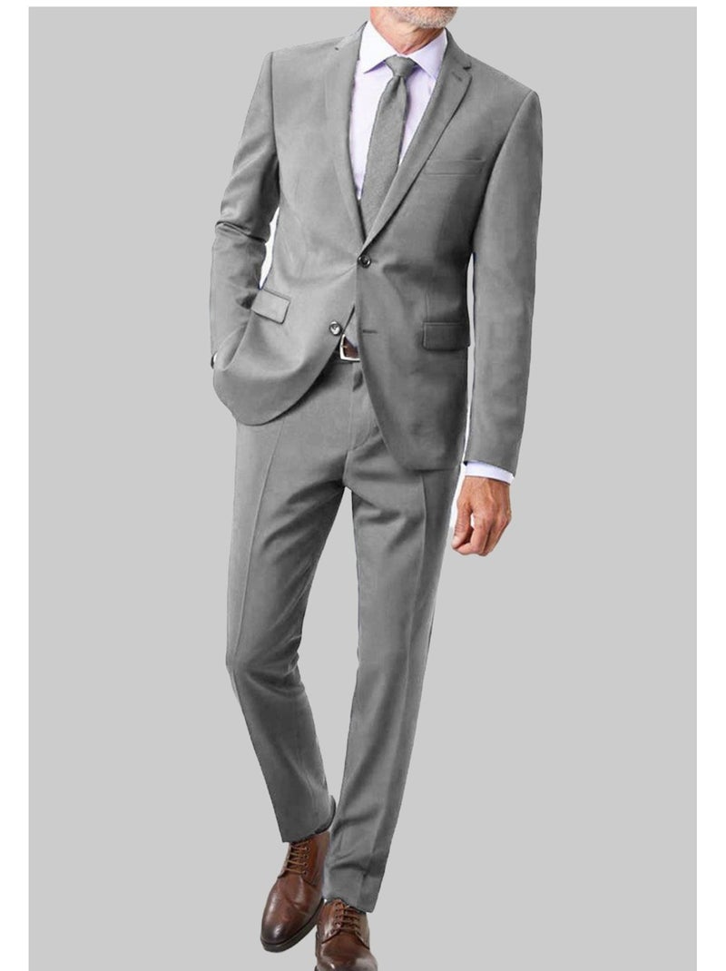 Traje de 2 botones Kebello Gris - Kiabi