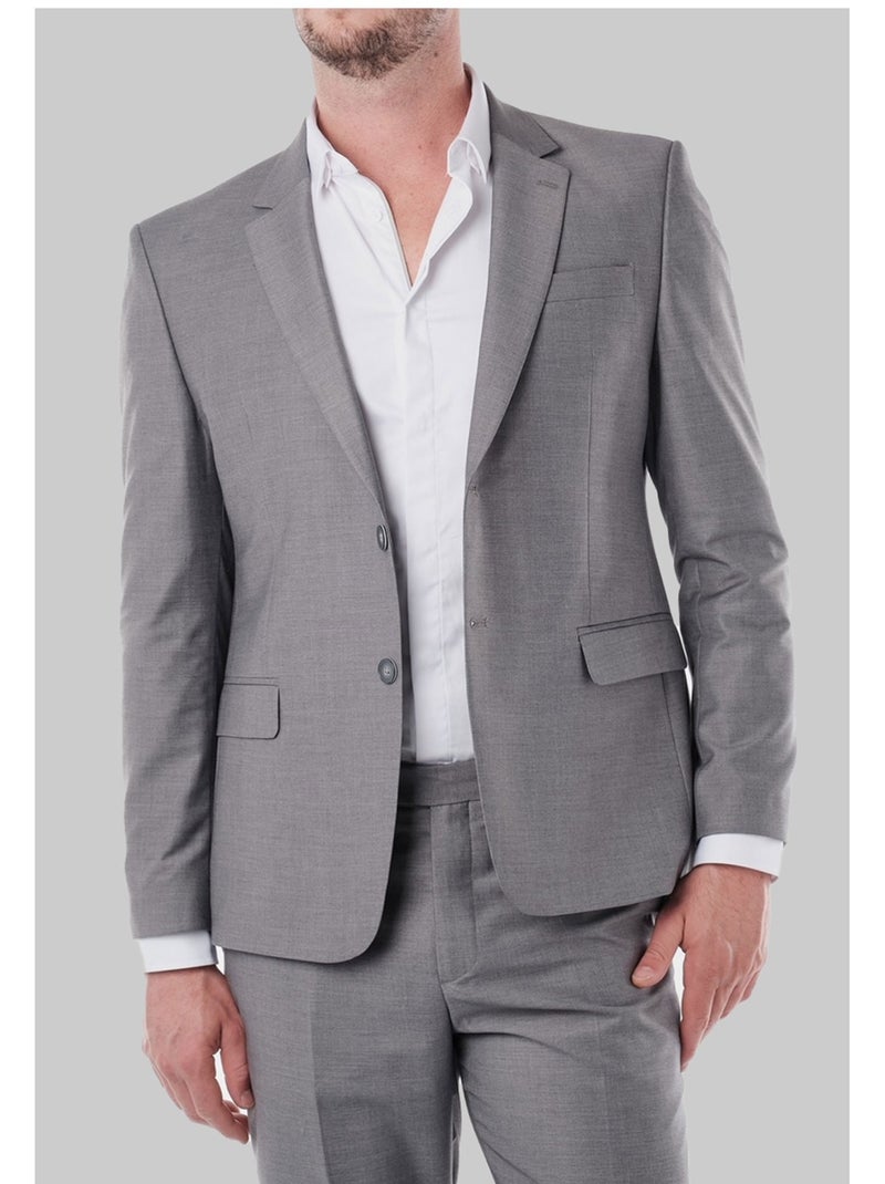 Traje de 2 botones Kebello Gris - Kiabi
