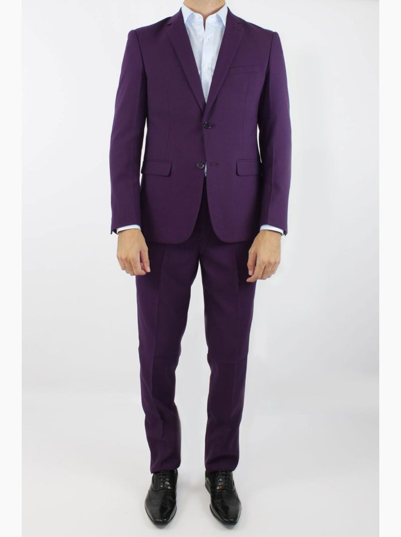 Traje de 2 botones Kebello Violeta - Kiabi