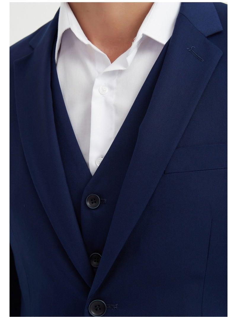 Traje de 3 piezas Kebello Azul - Kiabi