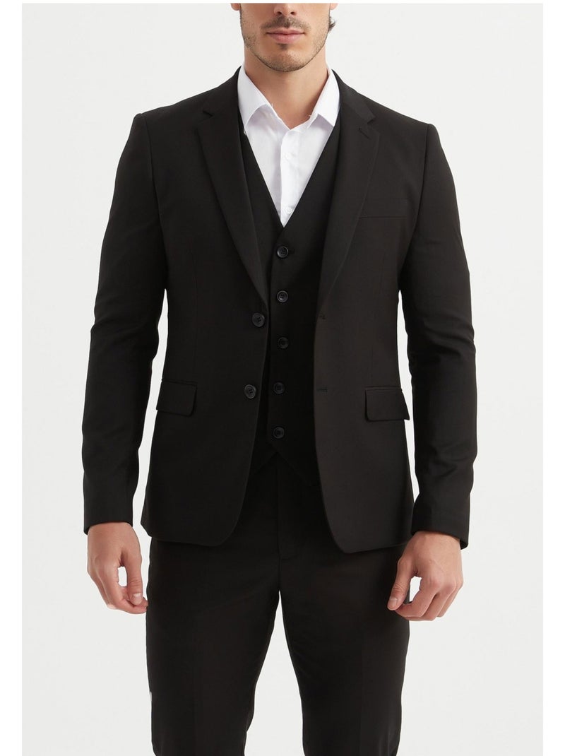 Traje de 3 piezas Kebello Negro Negro - Kiabi