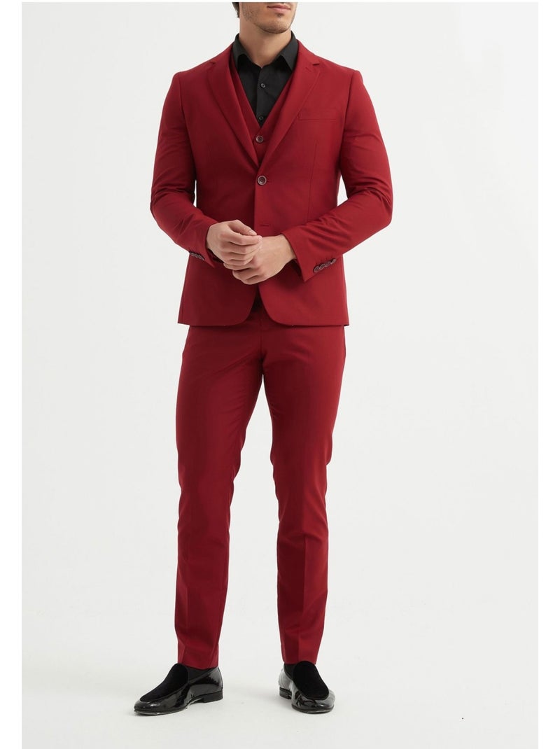 Traje de 3 piezas Kebello Rojo - Kiabi