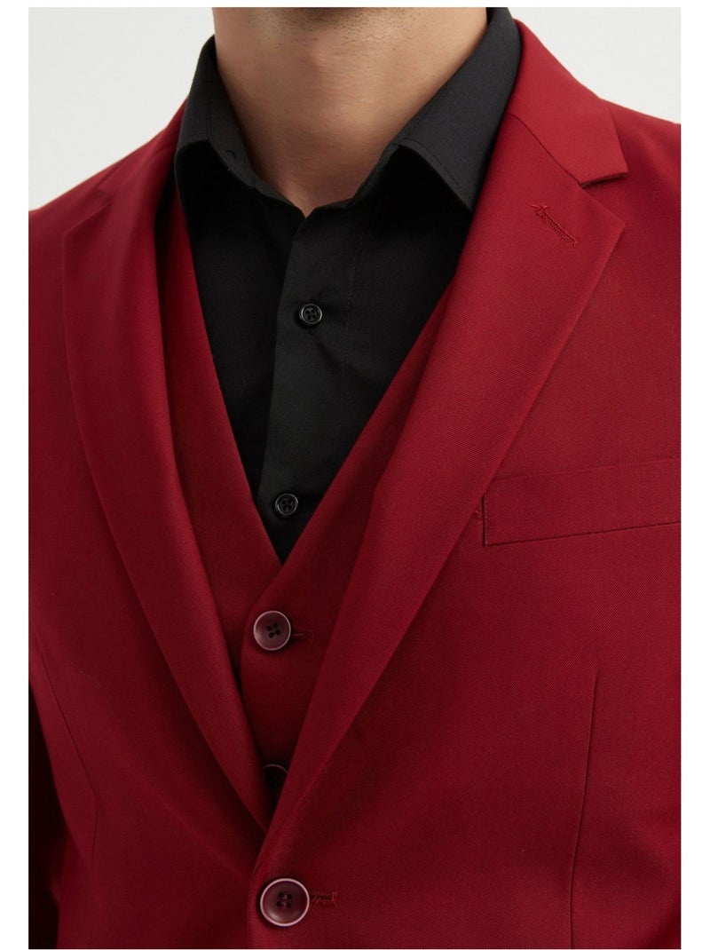 Traje de 3 piezas Kebello Rojo - Kiabi