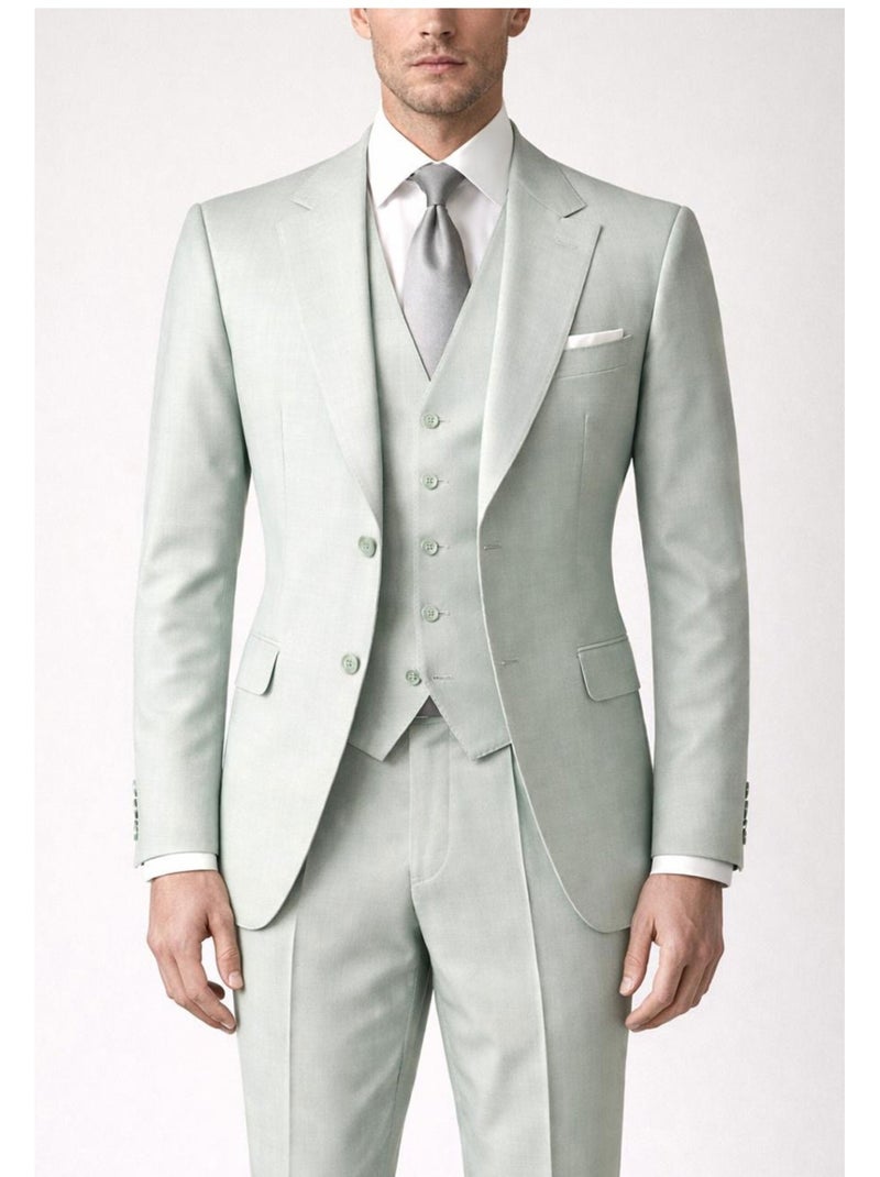 Traje de 3 piezas Kebello Verde claro - Kiabi
