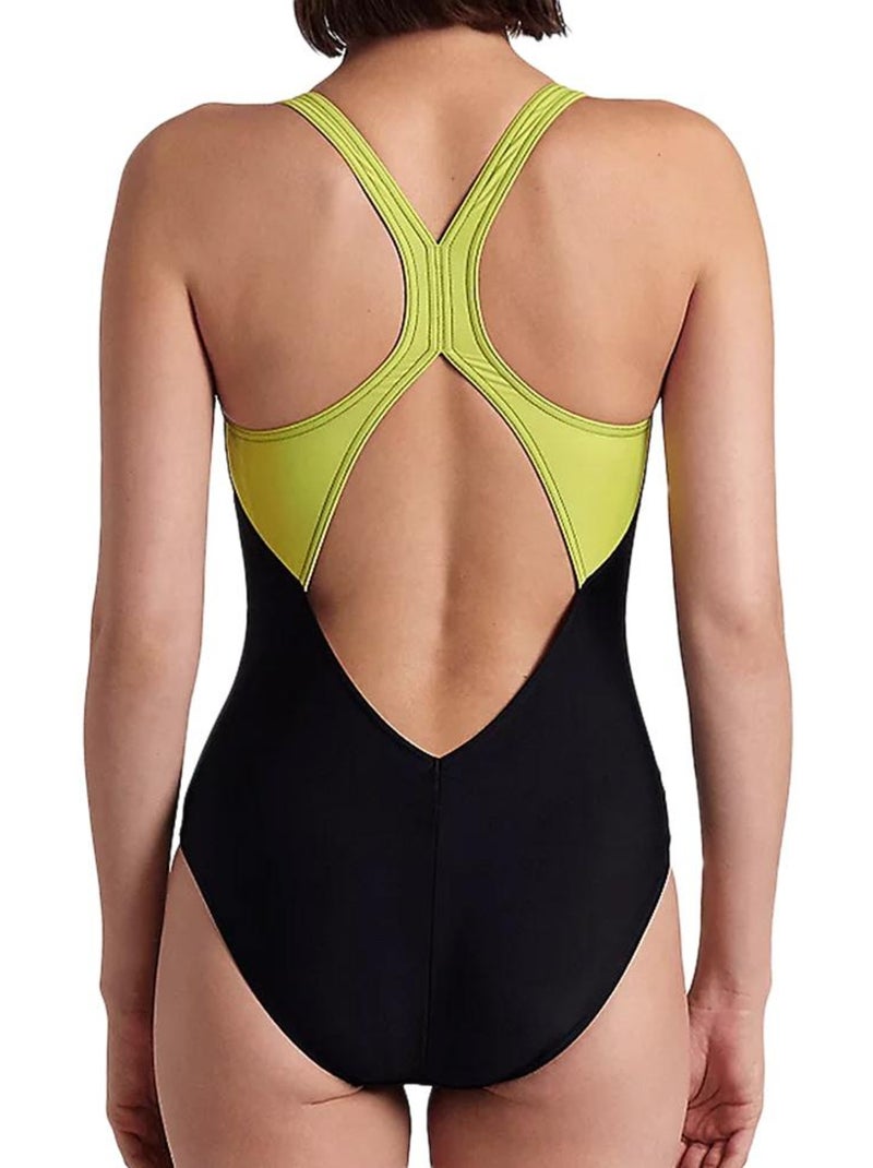 Traje de Baño de Una Pieza Arena para Mujer Negro - Kiabi