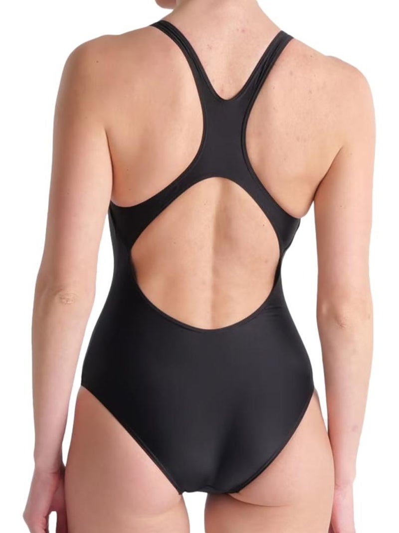 Traje de Baño Gráfico Arena para Mujer Negro - Kiabi