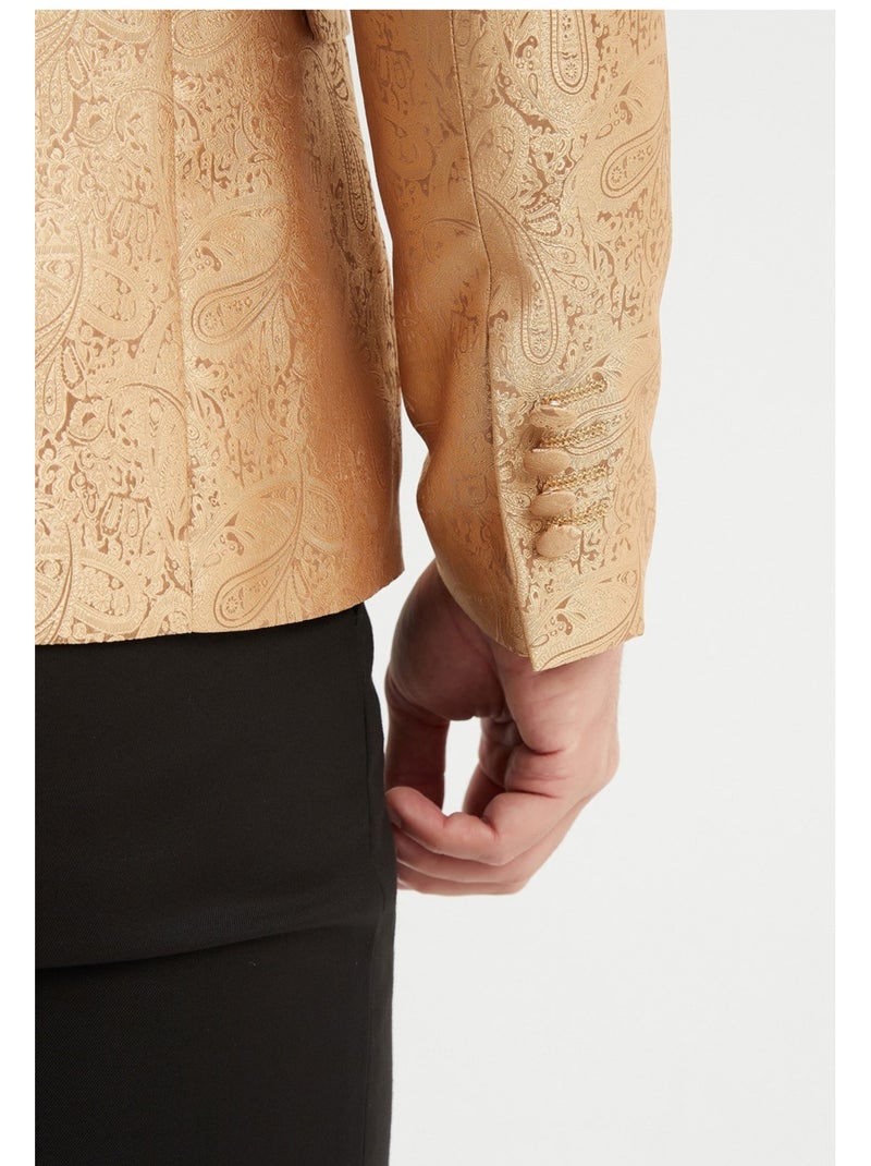 Traje de chaqueta de 3 piezas con pajarita incluida Kebello Amarillo - Kiabi