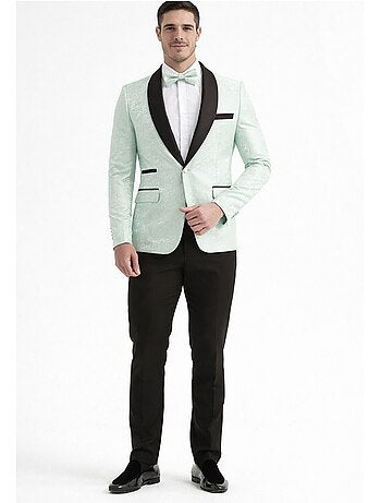 Traje de chaqueta de 3 piezas con pajarita incluida Kebello