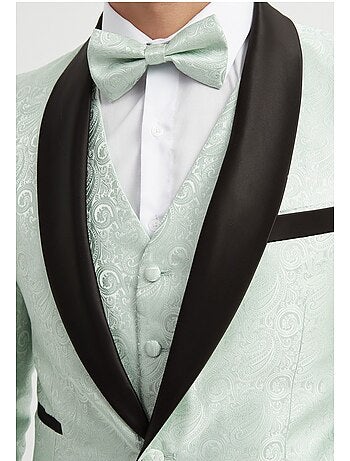 Traje de chaqueta de 3 piezas con pajarita incluida Kebello