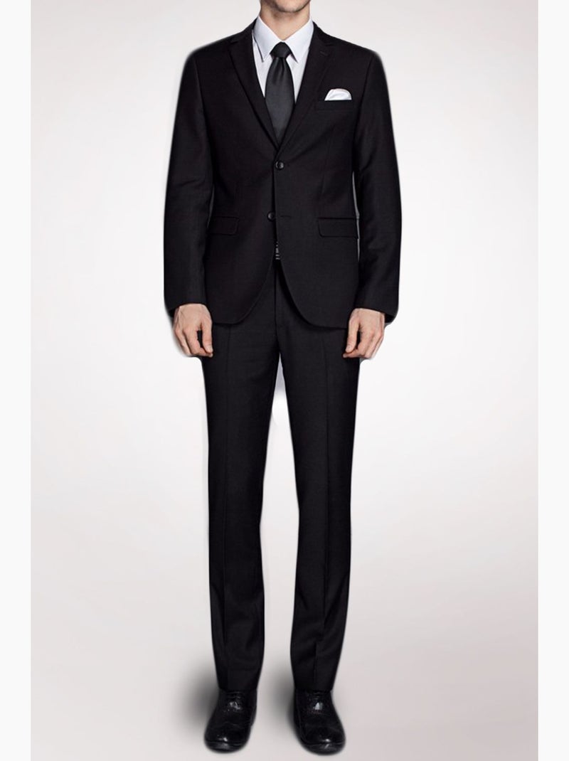 Traje de corte clásico Kebello Negro Negro - Kiabi