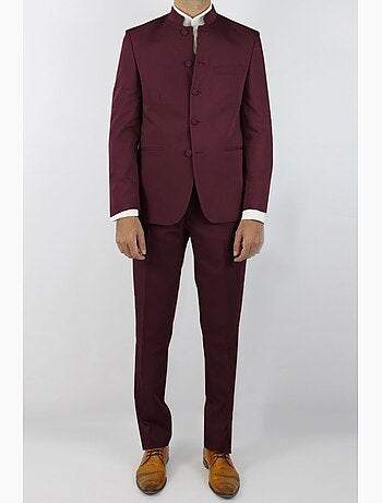 Traje de cuello mao Kebello