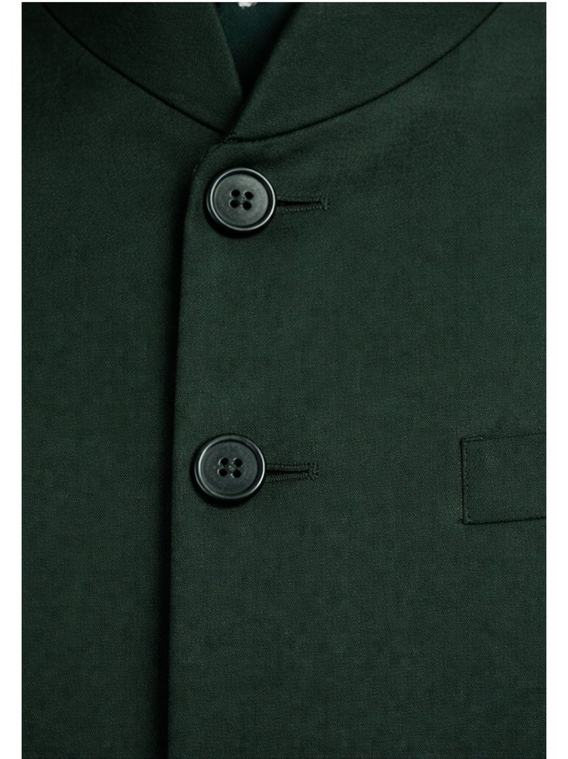 Traje de cuello mao Kebello Verde - Kiabi