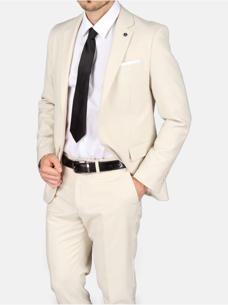 Traje de dos piezas - bill tornade Crema - Kiabi