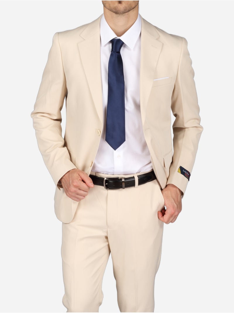Traje de dos piezas - Leader Mode Beige - Kiabi