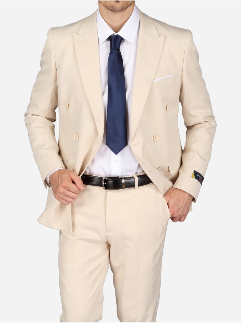 Traje de dos piezas - Leader Mode Crema - Kiabi