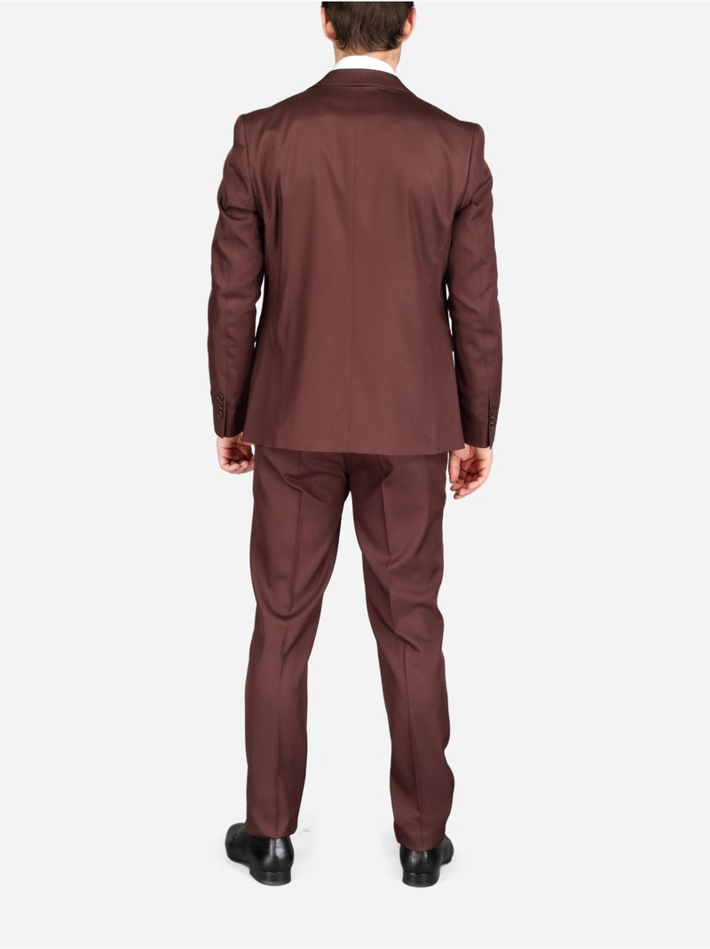Traje de dos piezas - Leader Mode Marrón - Kiabi