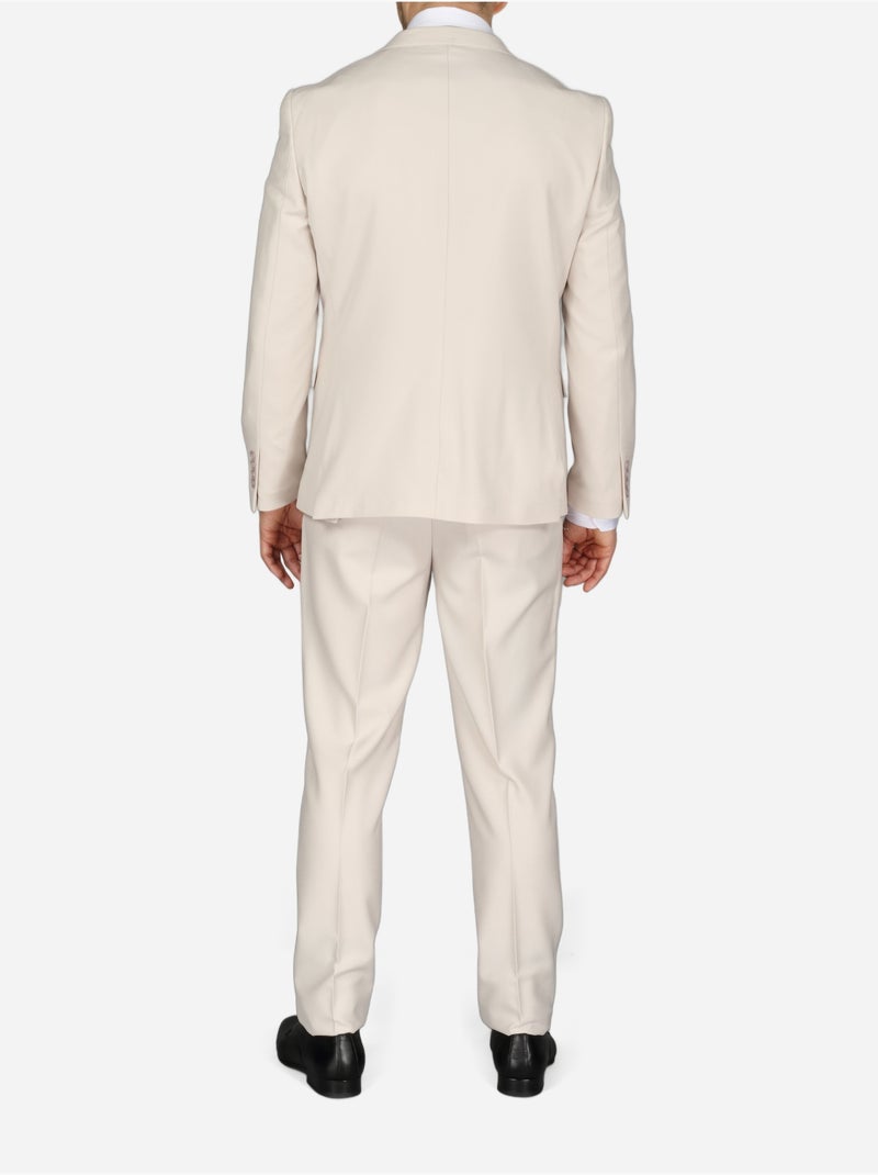 Traje de dos piezas «Burgos Ville» - Leader Mode Beige - Kiabi