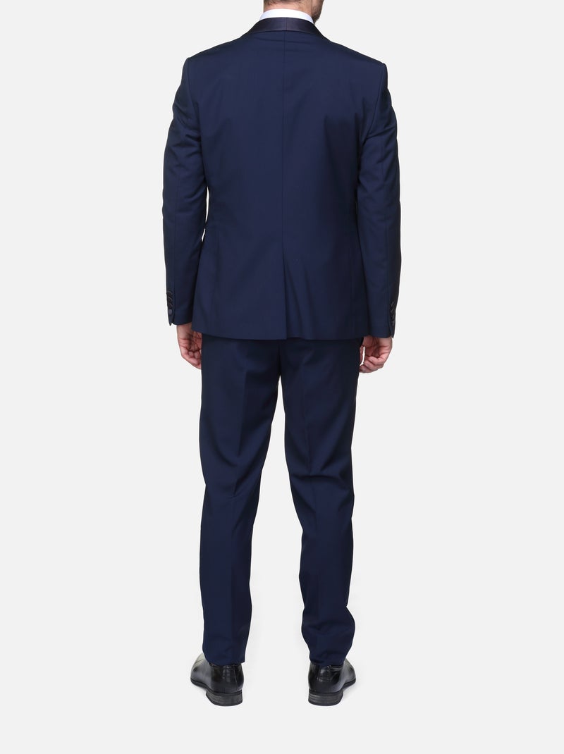 Traje de esmoquin de 4 piezas con chal - Leader Mode Azul oscuro - Kiabi